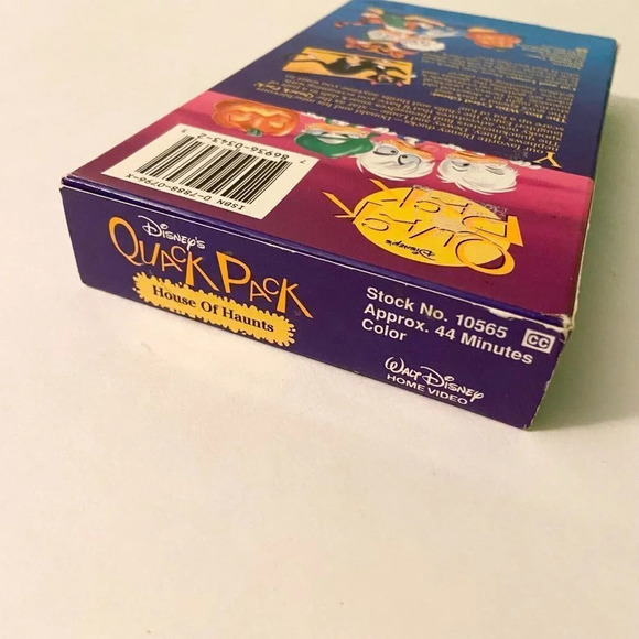 1997 Quack Pack House  of Haunts VHS Animated Disney Donald Duck Halloween Video - Picture 5 of 10